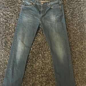 Levi's Blue Straight Jeans Vintage-Inspired